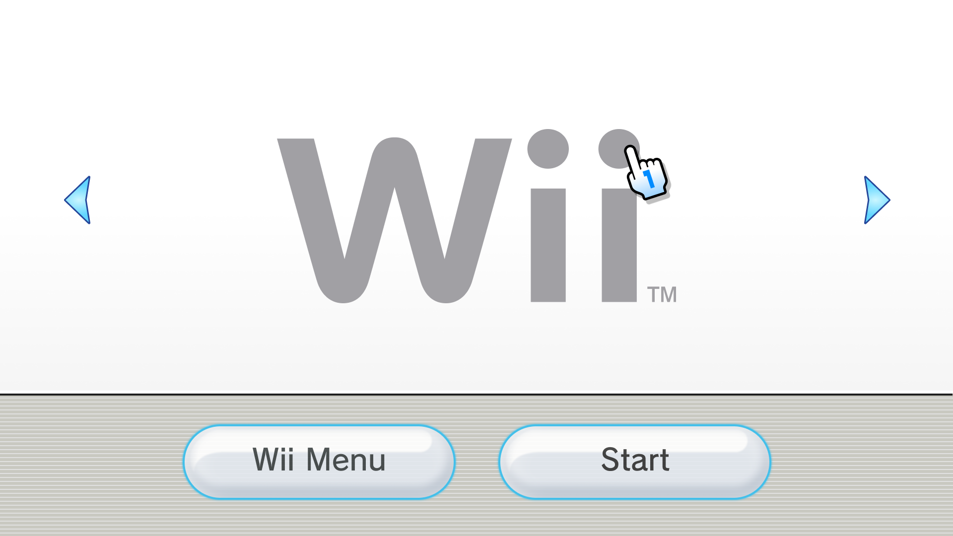 Menu Wii